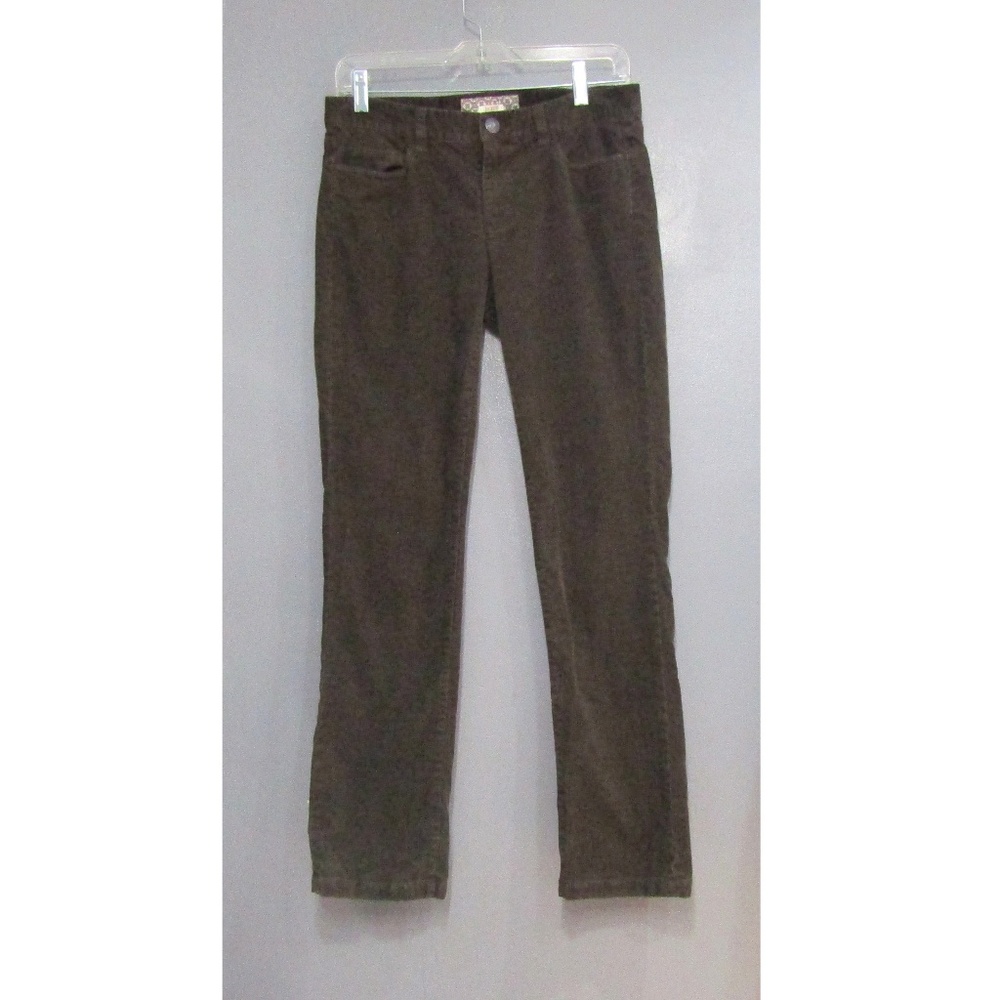 J. Crew Matchstick Brown Corduroys Size 27S